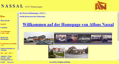 Desktop Screenshot of nassal.de