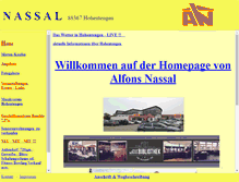 Tablet Screenshot of nassal.de